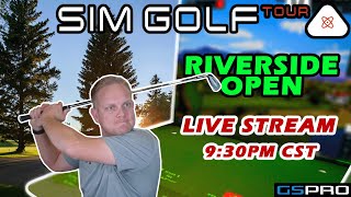 SGT PRO Tour: Riverside Open LIVE + Golf Sim Chat