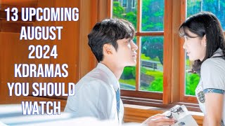 13 upcoming korean dramas in August will blow your mind