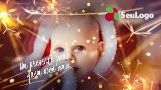 Animação de NATAL personalizada com SUAS FOTOS e FRASES