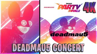 [4K60] NO EMOTES FULL Deadmau5 Party Royale Concert - Fortnite Battle Royale