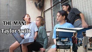 Pinoy Non-Swifties Reacting to Taylor Swift's The Man Music Video