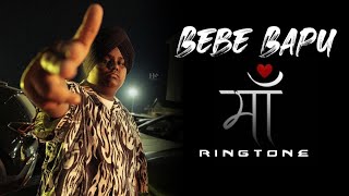 #trending Bebe Bapu Ringtone - Harsh Likhari | Maa Instagram Trending Song