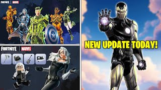 *NEW* Fortnite Update! (NEW IRON MAN, Shuri Mythic, Marvel LTM!)