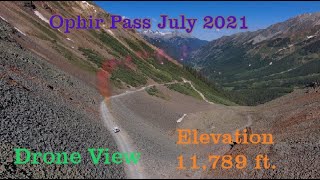 Ophir Pass July 2021 Drone View