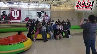 Have you ever seen bumper cars in a school gym?