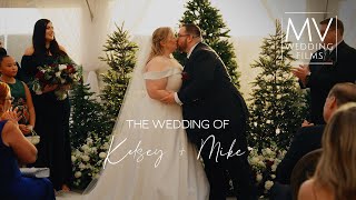 Magical Christmas Wedding | Kelsey & Mikes Love Story from BUMBLE to Forever! 🌲  Estate at River Run