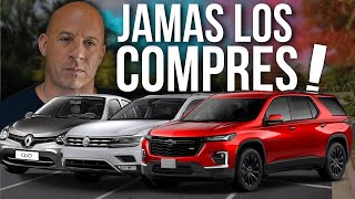 TOP 9 PEORES SUV y AUTOS NO PIERDAS TU DINERO, NO COMPRES ESTO