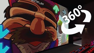 VR 360 FNF mariotime  but its 360 Ring Cam Mario poppy playtime | VR huggy wuggy 360 cinema | 360 VR