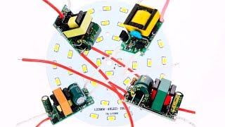 Светодиодные драйвер 300mA для светодиодной лампы 220V – LED DRIVER для 7 светодиодов 1W (4W-7W)