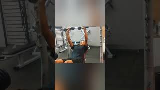 SUPINO 45° HALTER TREINO DE MUSCULAÇÃO PARTE 7.