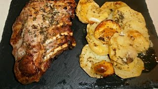 Costillas asadas con patatas #4