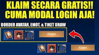 KLAIM BORDER AVATAR ATTACK ON TITAN, EMOT & TIKET DRAW GRATIS!! - MOBILE LEGENDS