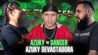 AZUKY vs DANGER | AZUKY DEVASTADORA 🩸