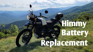 Royal Enfield Himalayan Easy Battery Install and Charge Port Upgrade