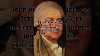 John Adams, Early Life and Education