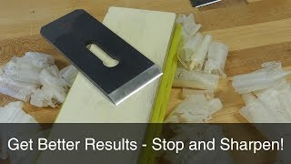 3 Minute Hand Plane Sharpening | Woodworking Made Easy