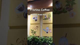 CAFE LATTE AT PRISTINO COFFEE| #Shorts