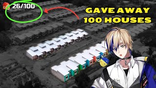 Giving away 100 houses?! | Chaos Reacts