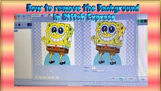 how to remove background in stitch express, embroidery digitizing 101, how to digitize