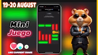 Hamster Kombat Mini Juego 19-20 August