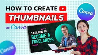 How to design a YouTube Thumbnail on Canva | YouTube Thumbnail kaise banaye | Tutorial