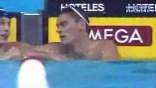 Barcelona 2003 - 100m free - Popov - Hoogenband - Thorpe