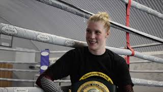 SCOTLAND'S FIRST FEMALE (SOUTHPAW JAB'S OWN) HANNAH RANKIN!