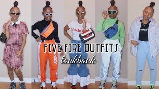 STYLING OUTFITS/LOOKBOOK | ft. Africanmall