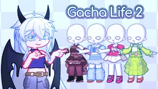 //gacha life 2 outfit ideas//cute dress//