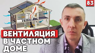 Как сделать вентиляцию в частном доме? | Проект вентиляции в доме 180 кв.м.