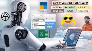 Open Contra Payment Receipt Journal etc Using Excel || @anuragtiwari7149 ||