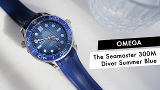 QUICK LOOK: The Omega Seamaster Diver 300M Summer Blue 75th Anniversary