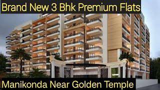 Brand New 3BHK Flats For Sale In Manikonda || Hyderabaad || Flats For Sale In Hyderabad || June 2025