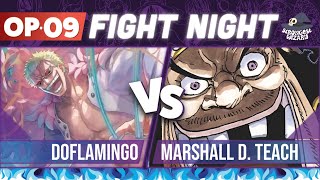 Doflamingo vs Blackbeard: One Piece Card Game : OP09 Match