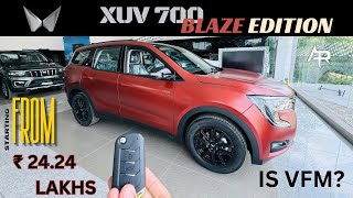 Most Detail Walk-around Review Of Mahindra Xuv700 Blaze Edition 🤌🥰