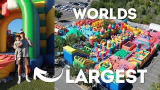 A DAY AT THE WORLDS LARGEST JUMPING BALLOON