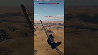 Realistic Battles: P51 dives on su-6 in desert! #warthunder #shorts #aviation