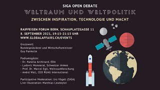 Open debate: Weltraum und Weltpolitik