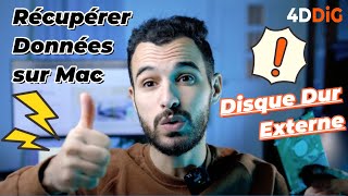 [2024] Comment Récupérer les Données d’un Disque Dur Externe sur Mac ?