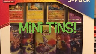 Opening Some Pokémon Mini Tins!