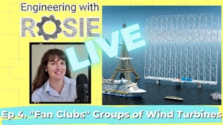 The BEST way to Group Wind Turbines? Wind Catching, VAWTs & Multi-Rotors | Eng with Rosie Live Ep. 4