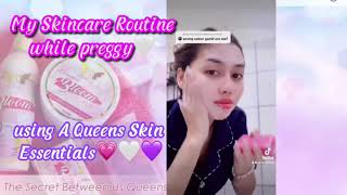 My Skincare Routine while Preggy! | A Queens Skin Essentials | Ayna Cristobal