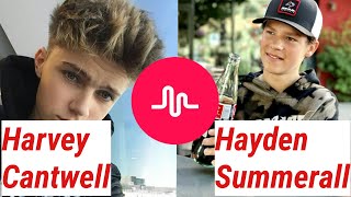 HAYDEN SUMMERALL vs. HARVEY CANTWELL Musical.ly Compilation