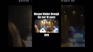 Morgan Wallen through the last 10 years. 2019. #morganwallen #countrysinger #fyp