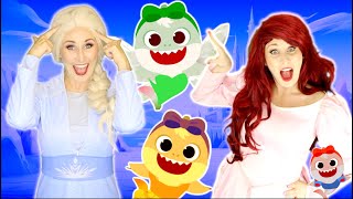 Princess Baby Shark and More Compilation | Princess Playhouse Nursery Rhymes and Kids Songs