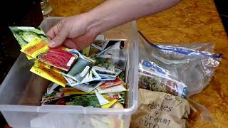 How to store seeds for easy view