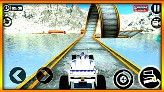 impossible farmula car stunt racing tracks gameplay #5