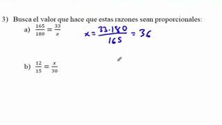 1 ESO Tema 8 Proporcionalidad   Ejercicio 3