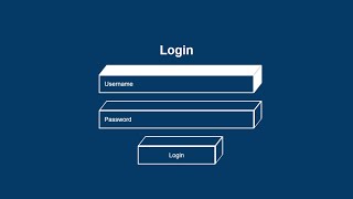 Create Login Template with 3D Effect using HTML and CSS