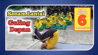 PJOK Kelas 6 |SENAM LANTAI| Guling Depan